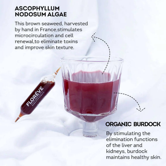 FLORÊVE [IN] DETOX Ampoule Ingredients