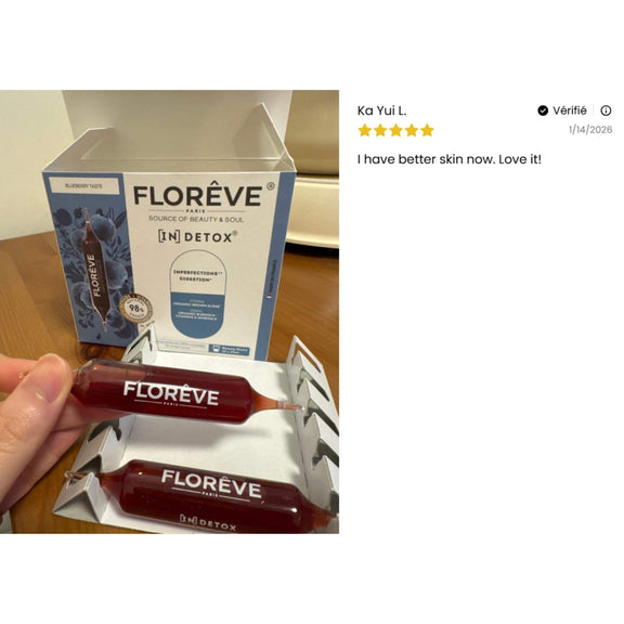 FLORÊVE [IN] DETOX Clear Skin client review