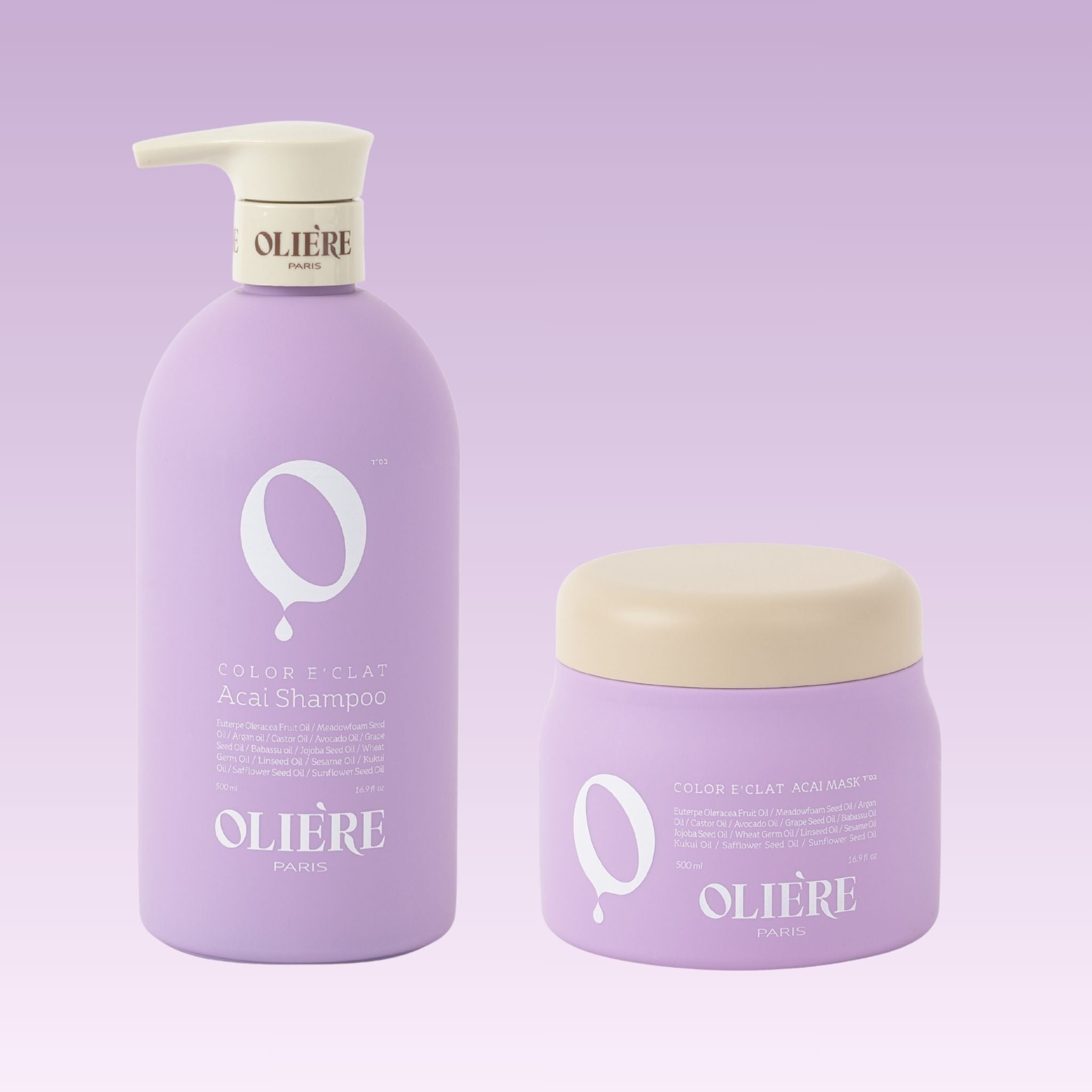 Oliere Paris Acai Shampoo & Mask Dou