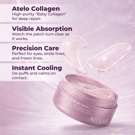 Arocell Super Collagen patches benefits