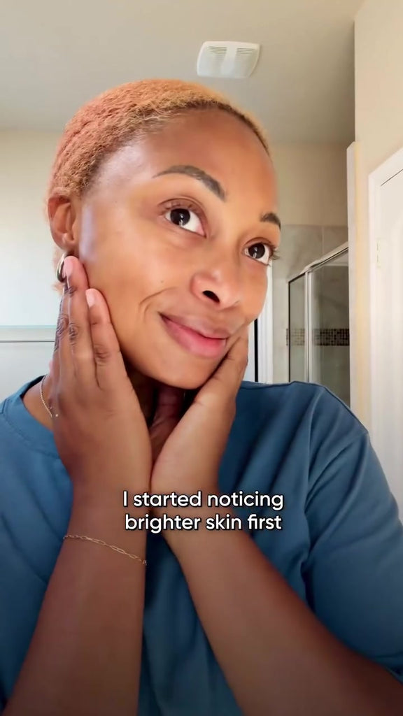 Skin radiance results with Floreve Glow